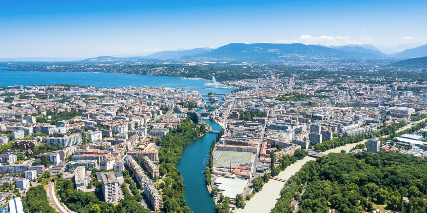 Foto der Stadt Genf